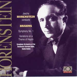 Jascha Horenstein - Symphony 1: Variations on a Theme of Haydn  CD